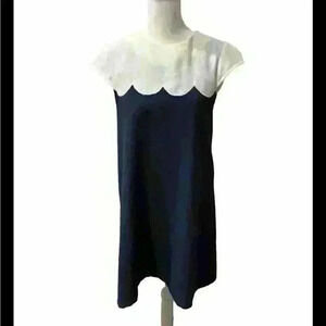 Holly Bracken Navy and White Dress